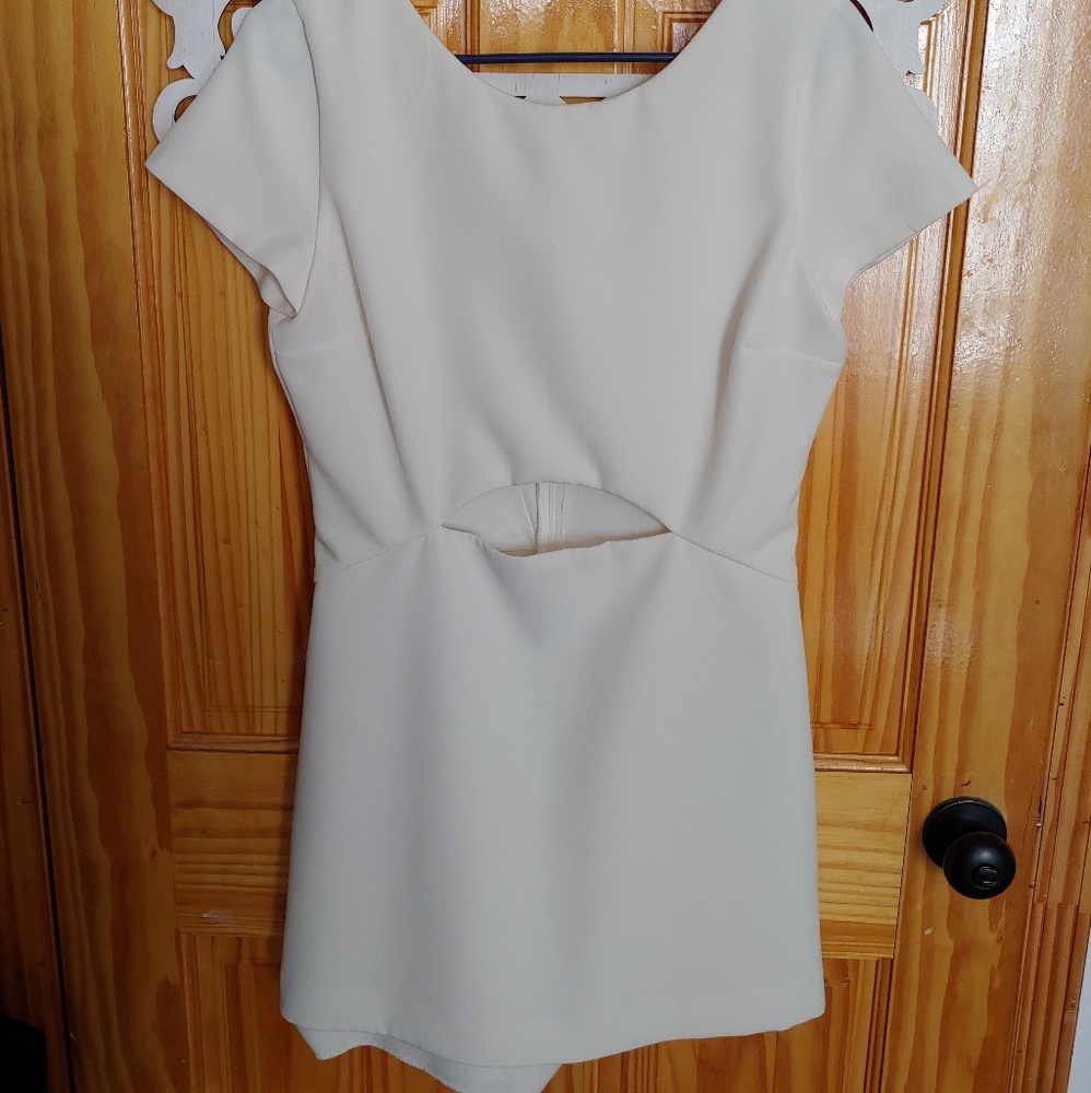 Zara Off-White Romper